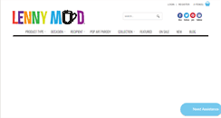 Desktop Screenshot of lennymud.com